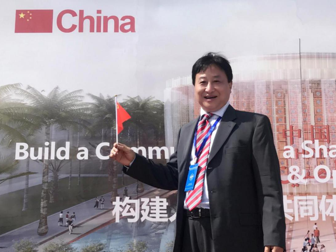 美巢董事长张经甫出席迪拜世博会中国馆开工仪式